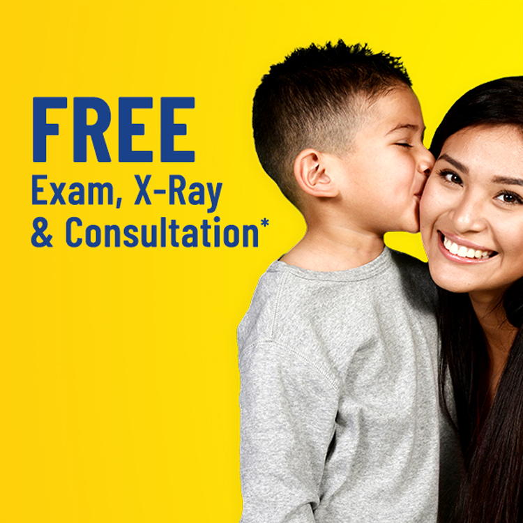 Free Exam, X-ray & Consult Promotion